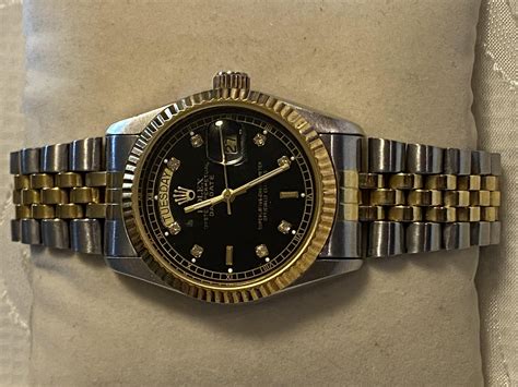 rolex day date homage watch.